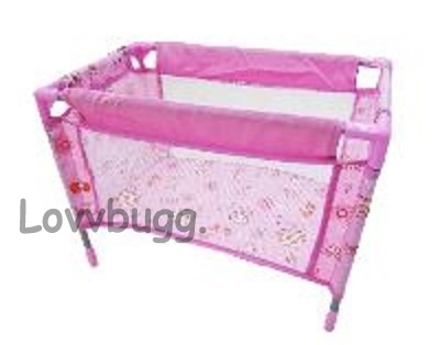 Bed Playpen Fits Bitty Baby 15 Inch Doll